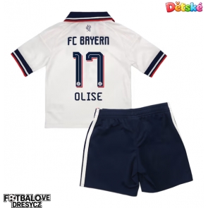 Bayern Munich Michael Olise #17 Dětské Venkovní dres komplet 2026-27 Krátký Rukáv (+ trenýrky)